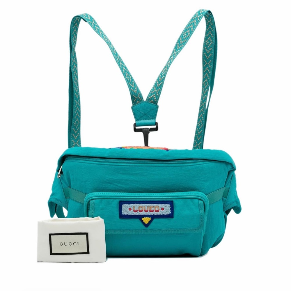 Gucci Turquoise Crossbody Bag